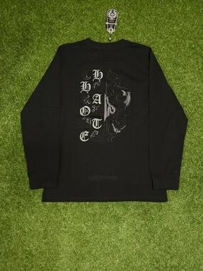 Black Patch Chrome Long Sleeve